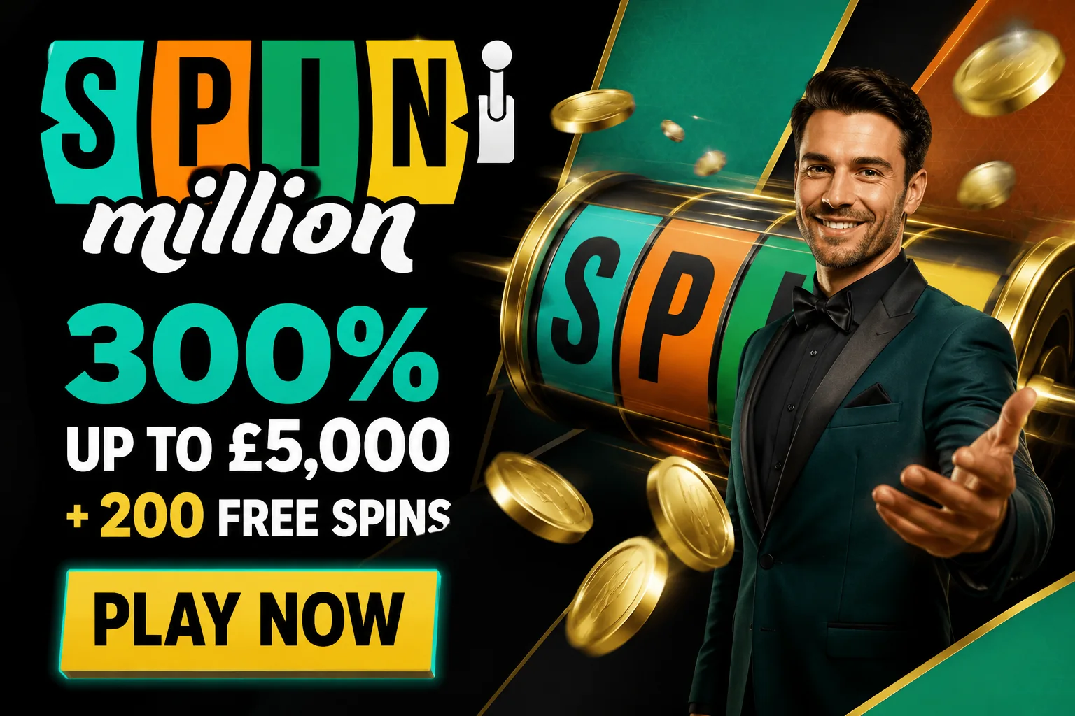 Spin Million casino promotion